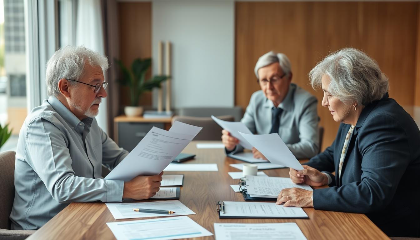 Property settlement documents and transfer review